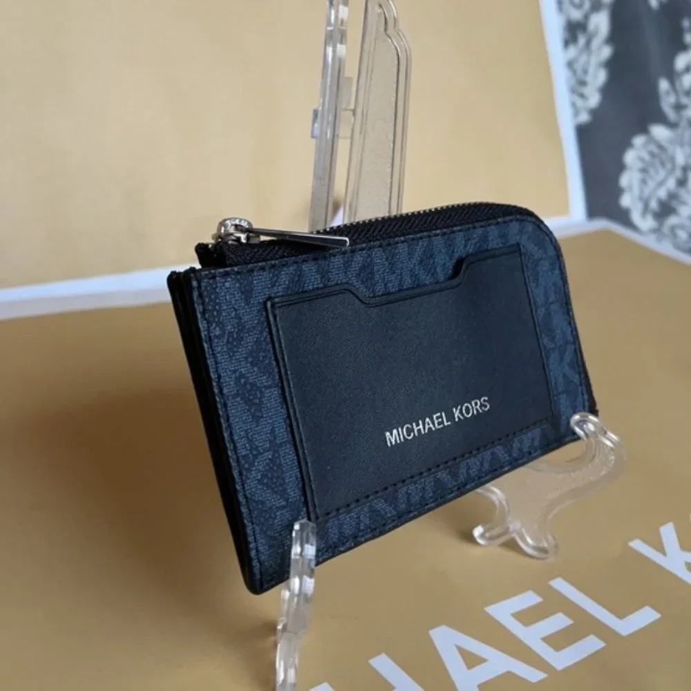 Michael Kors L Zip Mini Wallet Admiral NWT